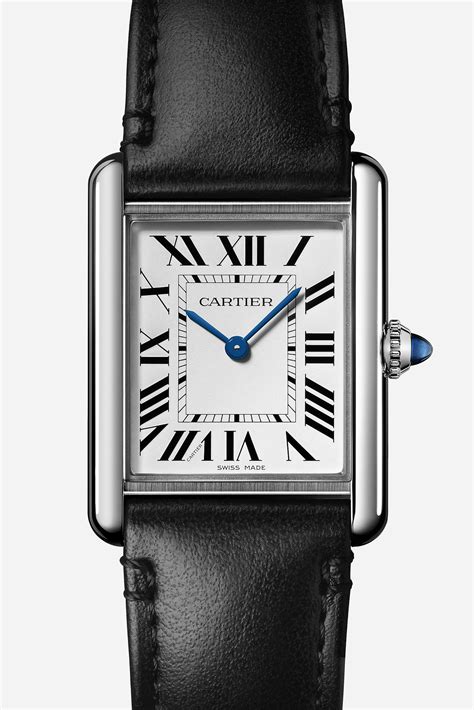 cartier tank solarbeat price|cartier tank must watch large.